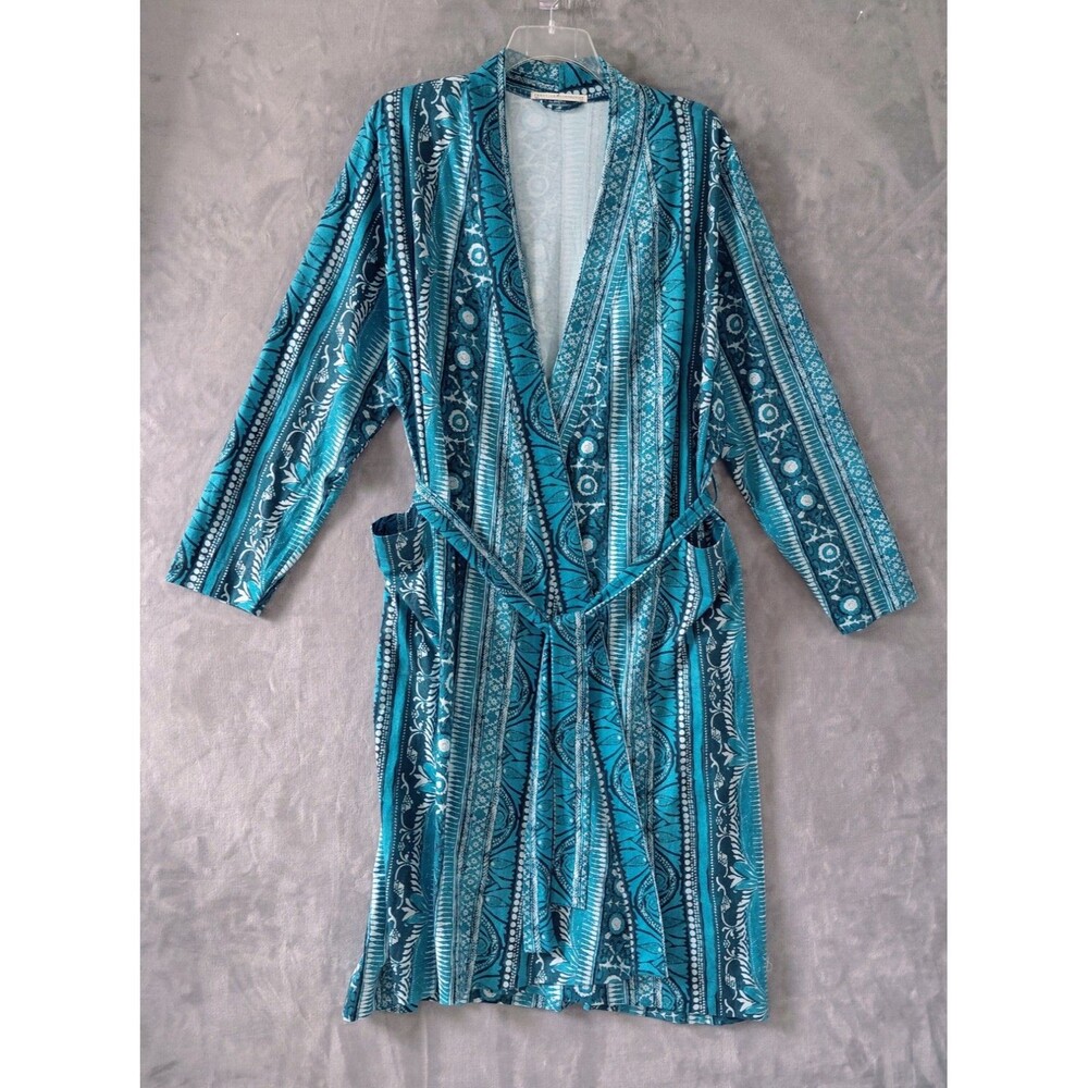 Peruvian Connection Caravan Artisan Full Length Robe Women's XXL Made in Peru